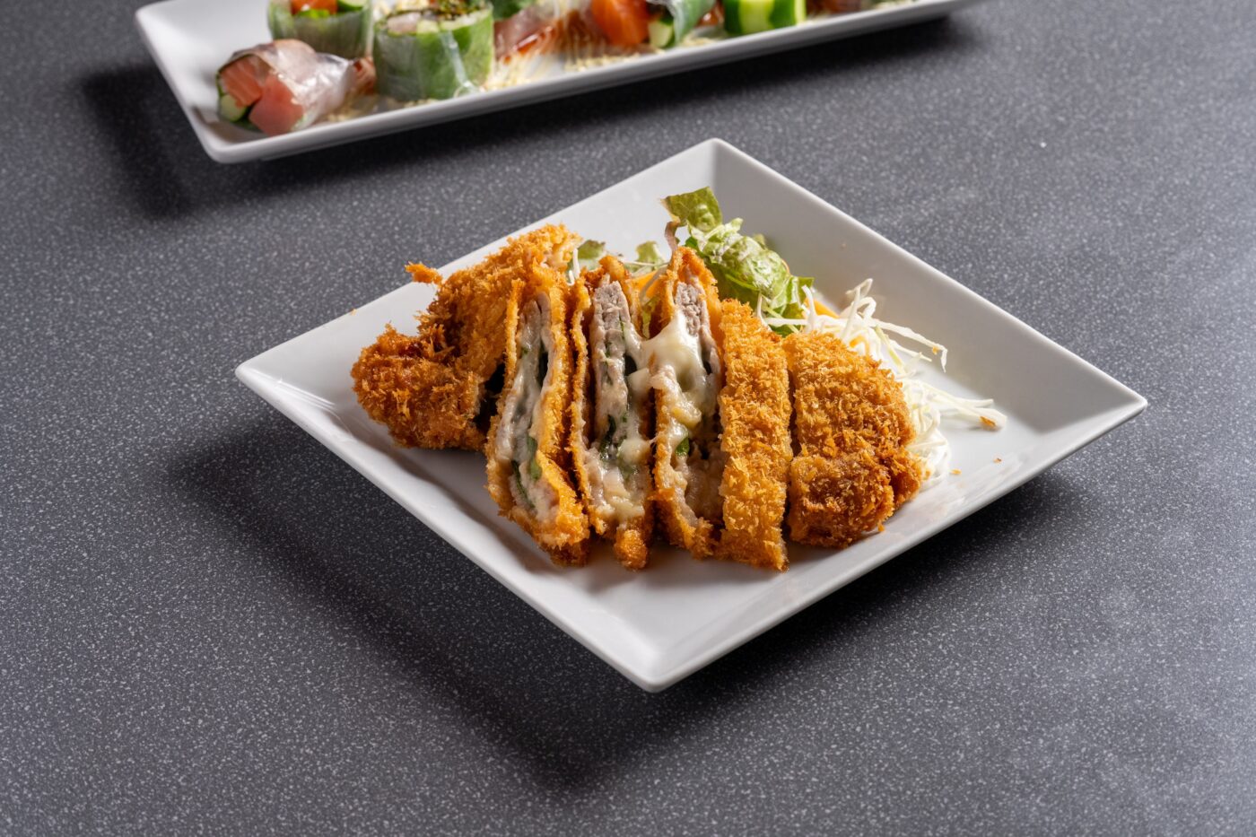 ミルフィーユ豚カツ× こだわりご飯