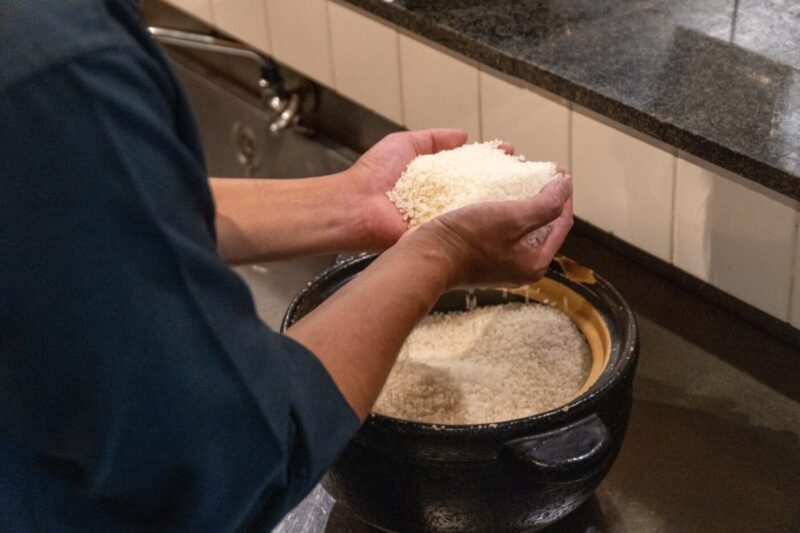 米への異常なこだわり